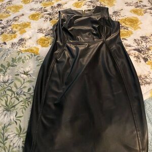 Calvin Klein pleather dress
